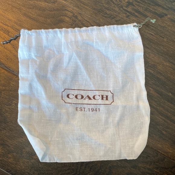 Small Coach dust bag